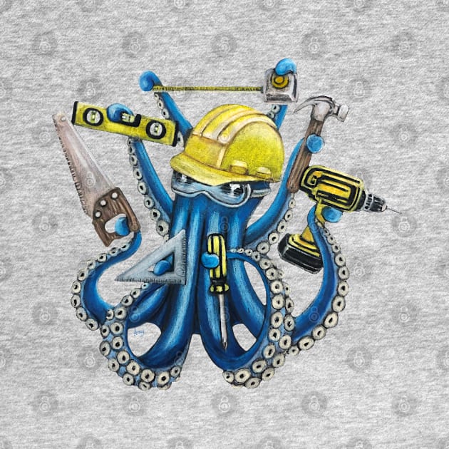 "OctoBuilder" - OctoKick collection by GardenPartyArt